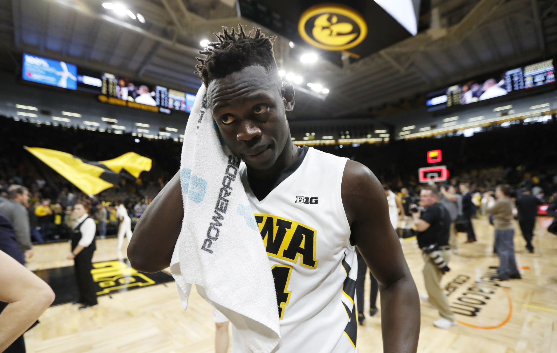 Nebraska Iowa Basketball